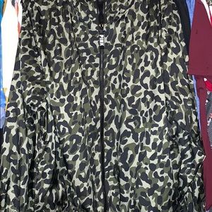 Pink Camo Rain Jacket